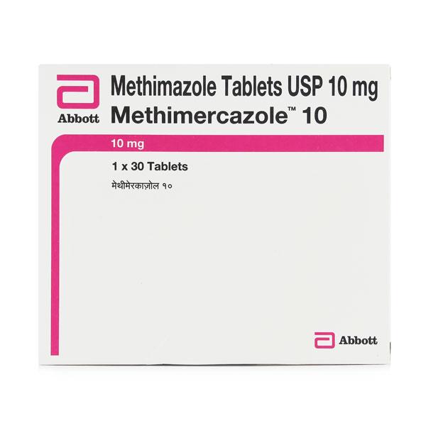 METHIMERCAZOLE 10mg Tablet 30's