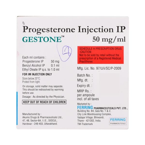 Gestone 50mg Injection 1ml