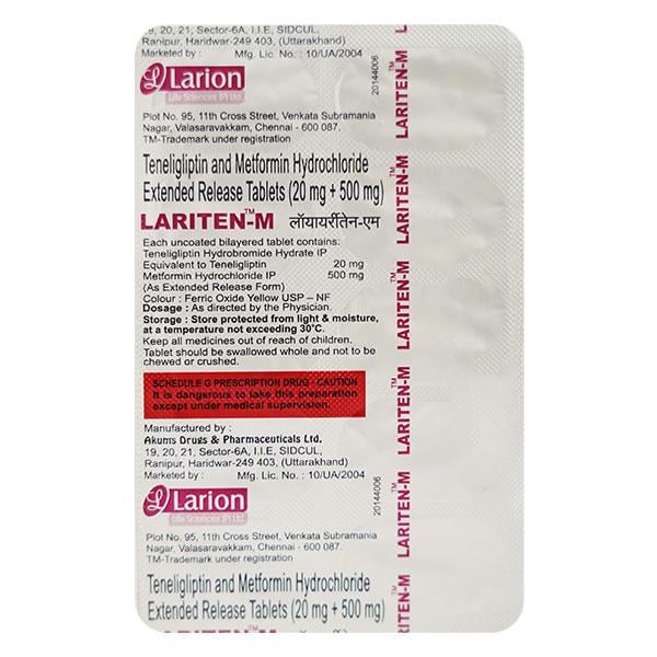 LARITEN M Tablet 10's