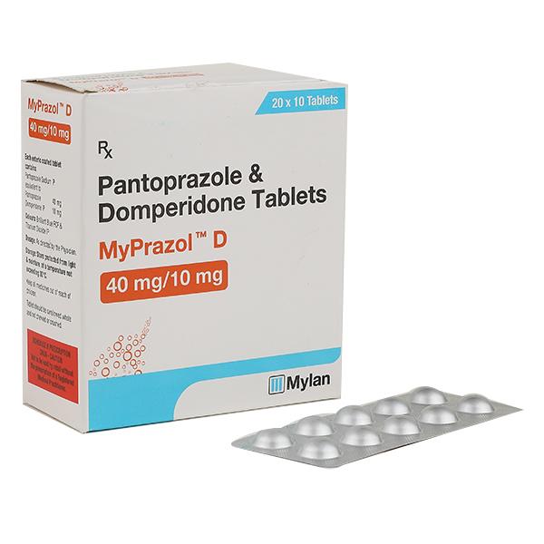 MYPRAZOL D 10/40mg Tablet 10's