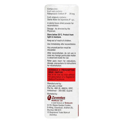 Rabifast 20mg Injection 10ml (N)