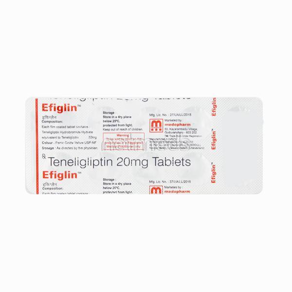 Efiglin 20mg Tablet 10'S