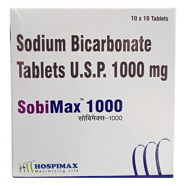 SOBIMAX 1000 Tablet 10's