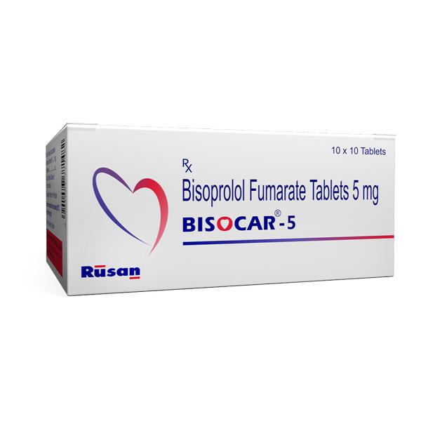 Bisocar 5mg Tablet 10'S