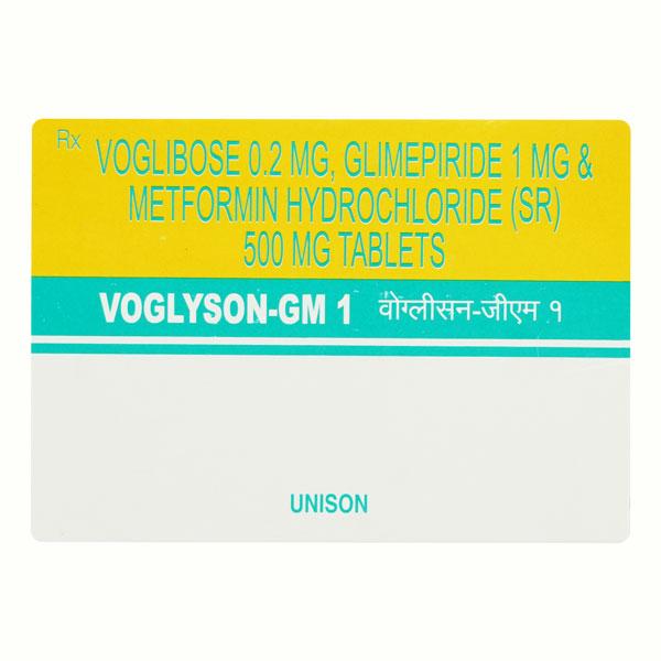 Voglyson GM 1mg Tablet 10'S