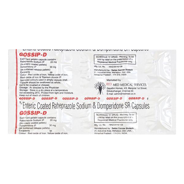 GOSSIP D Capsule 10's