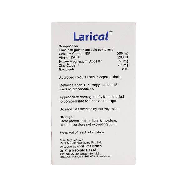 Larical Capsule 10'S
