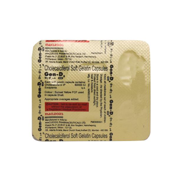 GEN D3 60K Capsule 4'S