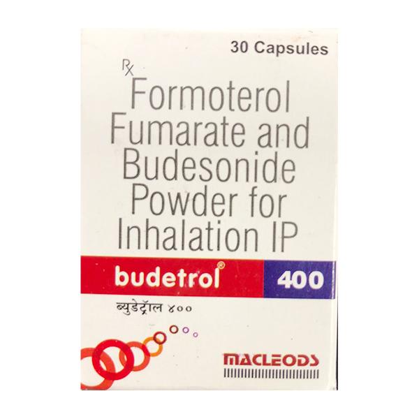 Budetrol 400mcg+12Mcg Capsule 30'S
