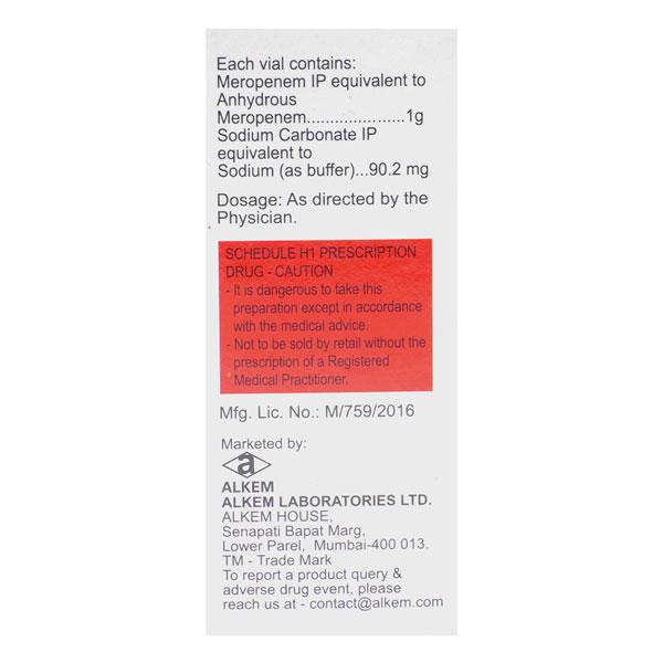 Merosure 1gm Injection 1's