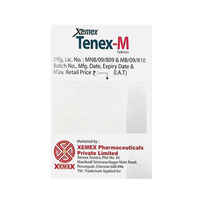 TENEX M Tablet 15's