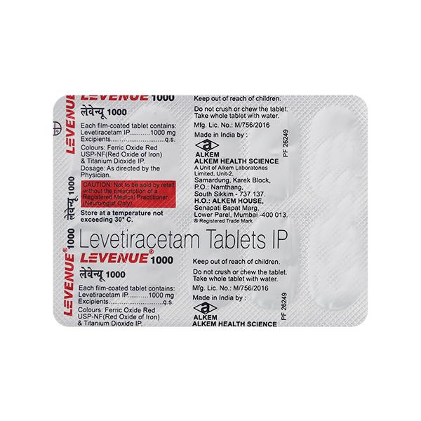 LEVENUE 1000 Tablet 10's