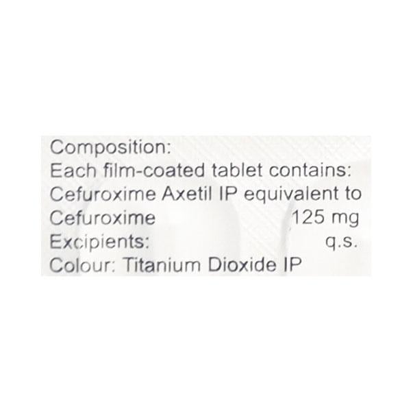 Forcef 125mg Tablet 10'S