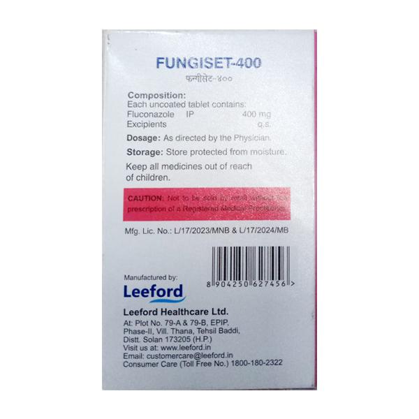 FUNGISET 400 Tablet 1's