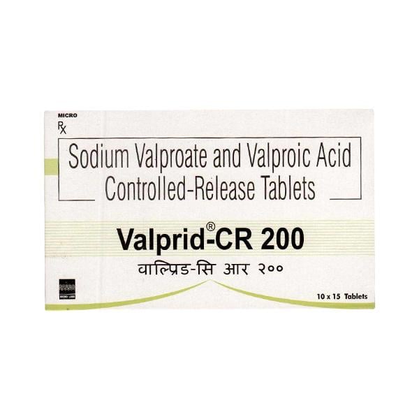 VALPRID CR 200 Tablet 15's