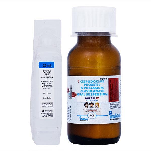 OXIPOD CV 100mg Dry Syrup 30ml