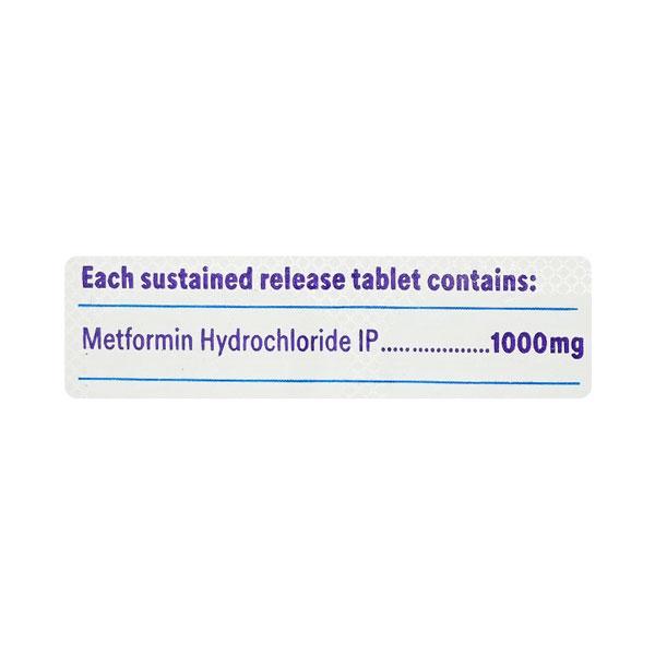 Metsmall 1000mg Tablet 14'S