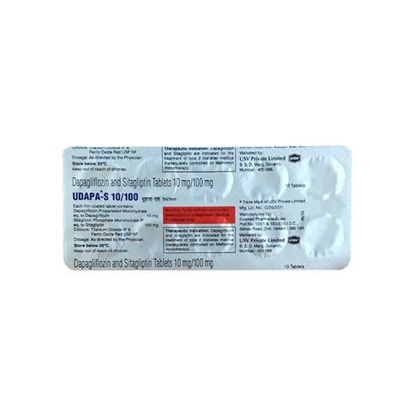 UDAPA S 10/100 Tablet 10's