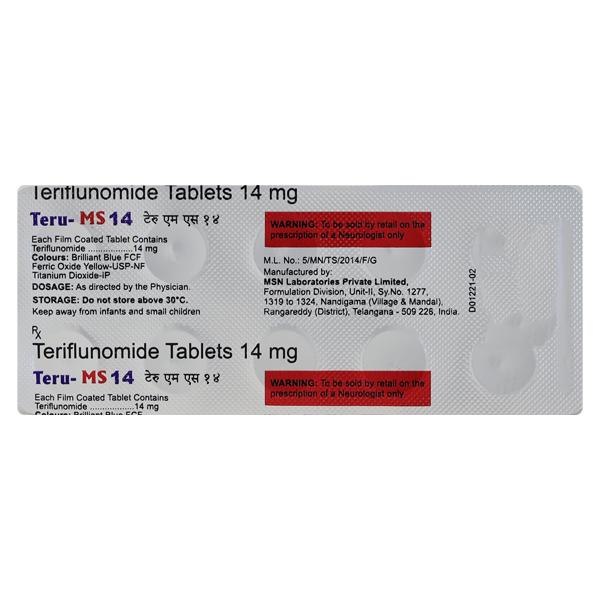 Teru MS 14mg Tablet 10'S