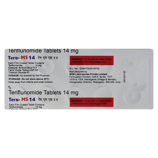 Teru MS 14mg Tablet 10'S