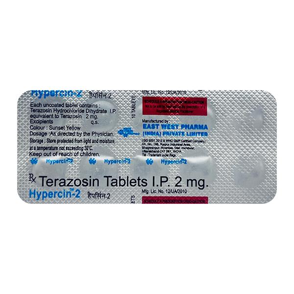 Hypercin 2mg Tablet 10'S