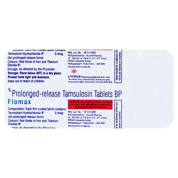 FLOMAX 0.4 Tablet 10's