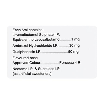Corex LS Sugar Free Cough Syrup 100ml