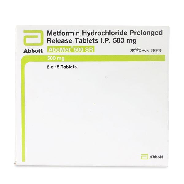 ABOMET SR 500mg Tablet 15's