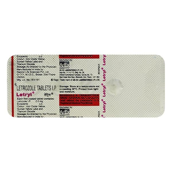 LETRYL 2.5 Tablet 5's