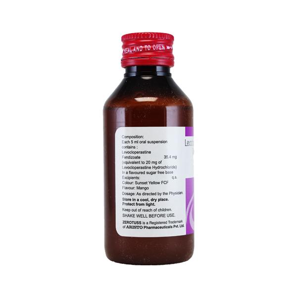 Zerotuss SF Suspension 100ml