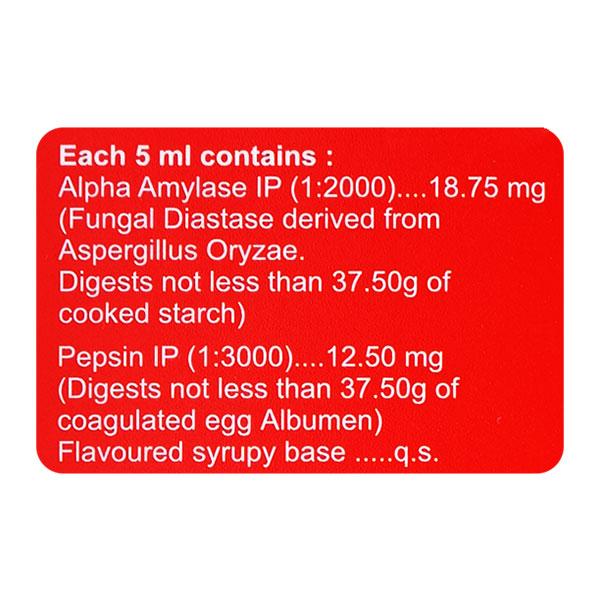 NUTROZYME PLUS MIXED FRUIT FLAVOUR Syrup 200ml