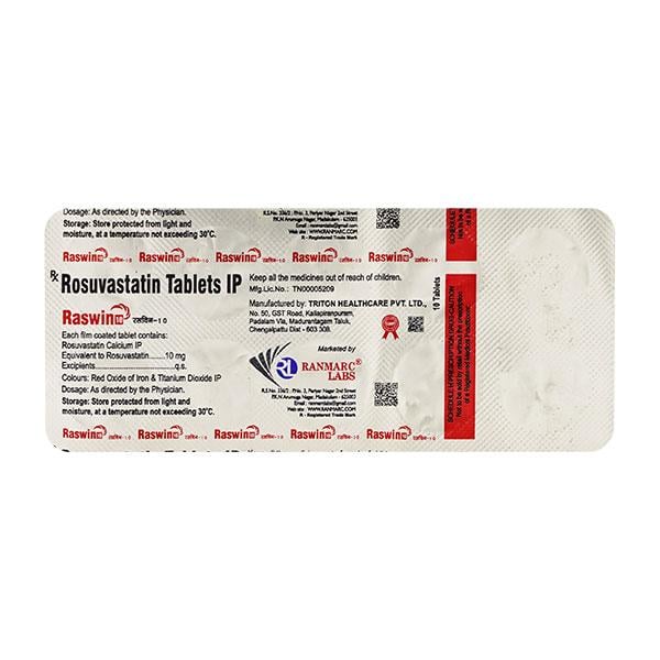 RASWIN 10mg Tablet 10's