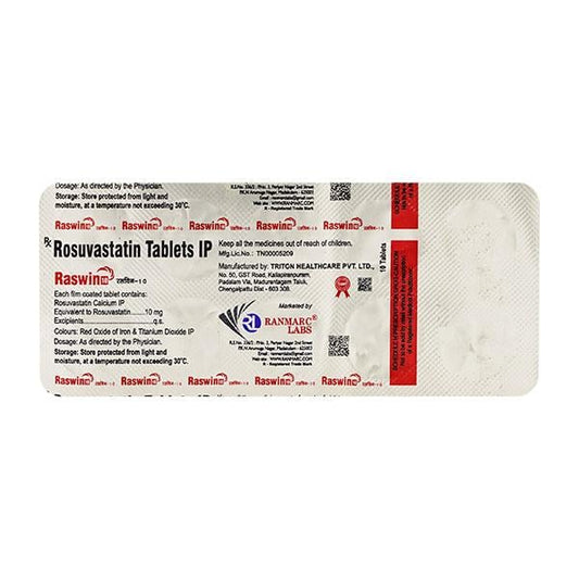 RASWIN 10mg Tablet 10's