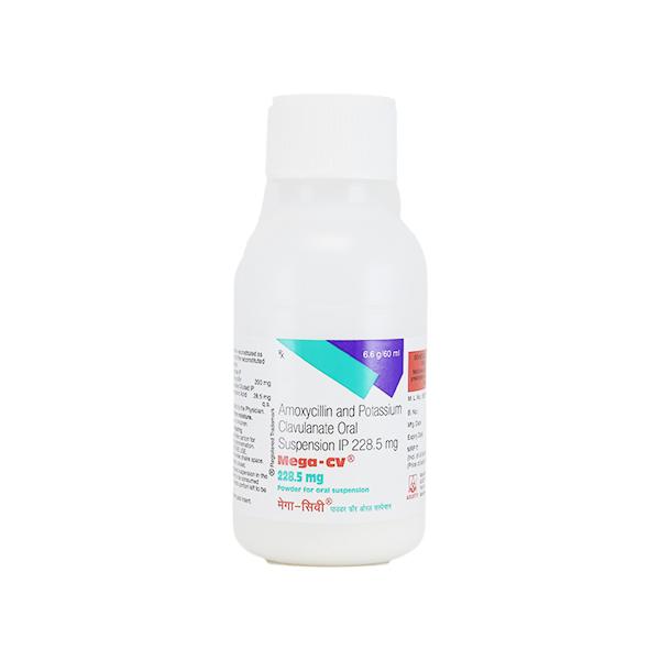 Mega CV 228.5mg Oral Suspension 60ml