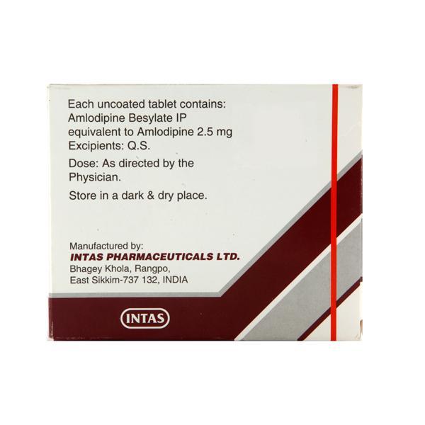Amtas 2.5mg Tablet 30'S