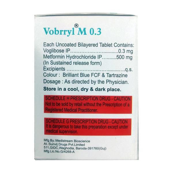 VOBRRYL M 0.3mg Tablet 10's