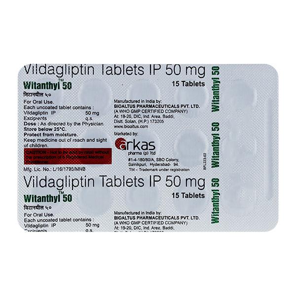 WITANTHYL 50mg Tablet 15's