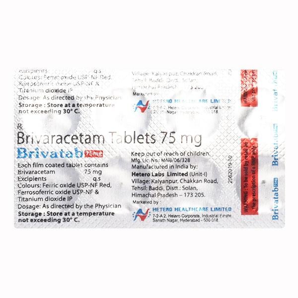 BRIVATAB 75 Tablet 10's