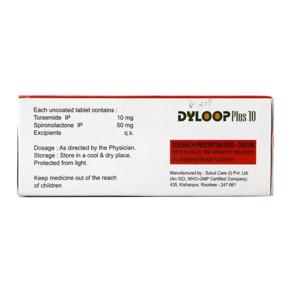 Dyloop Plus 10mg Tablet 10'S