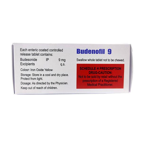 BUDENOFIL 9 Tablet 10's