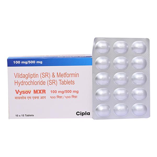 VYSOV MXR 100/500mg Tablet 15's
