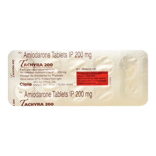 Tachyra 200mg Tablet 10'S - Global Surgicals
