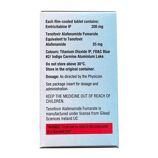 TAFICITA 200/25mg Tablet 30's - Global Surgicals