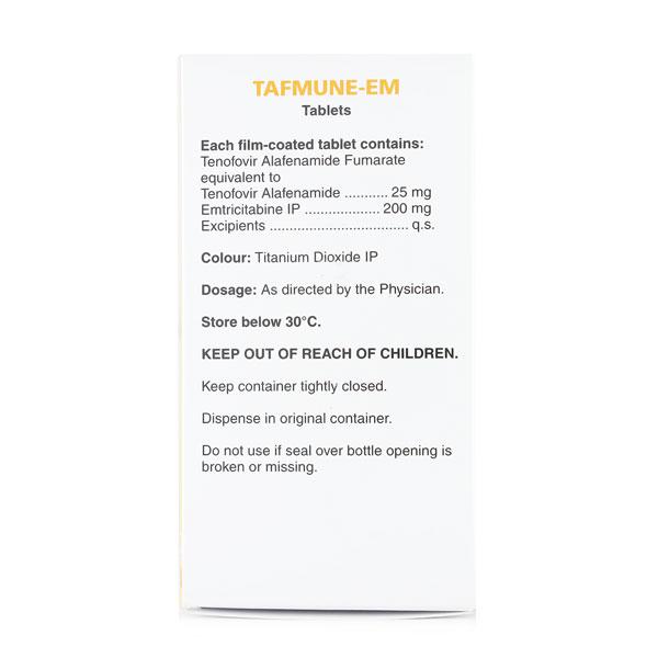Tafmune EM Tablet 30'S - Global Surgicals