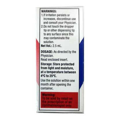 PATADAY Ophthalmic Solution 2.5ml