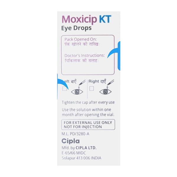 Moxicip KT Eye Drops 5ml