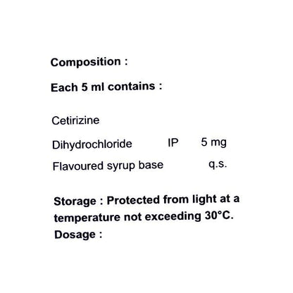 TANCET Syrup 30ml - Global Surgicals
