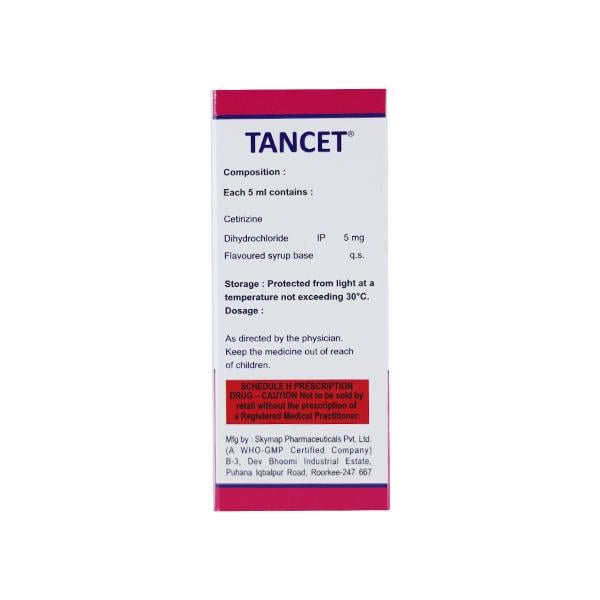 TANCET Syrup 30ml - Global Surgicals