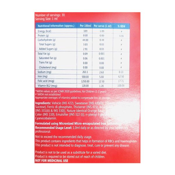 TASIRON ADDED ORANGE FLAVOUR Drops 30ml - Global Surgicals