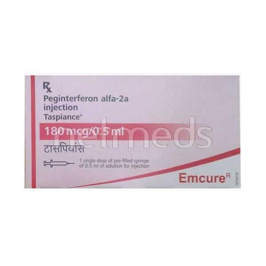 Taspiance 180mcg Injection 1's - Global Surgicals